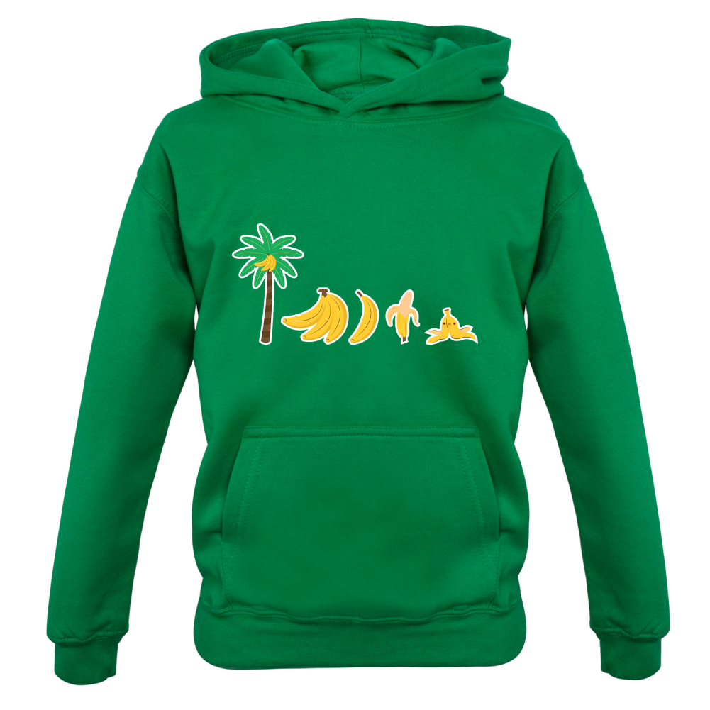 Evolution Of Banana Kids T Shirt