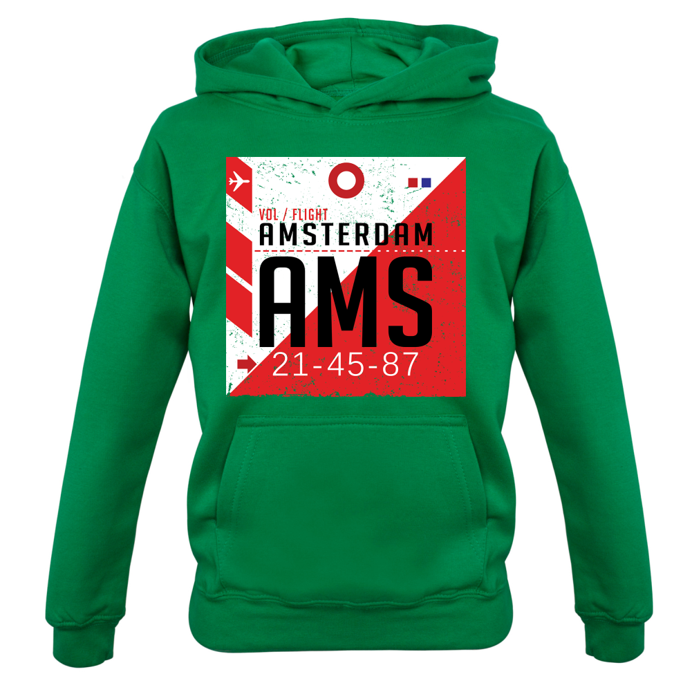 Amsterdam Airport  Kids T Shirt