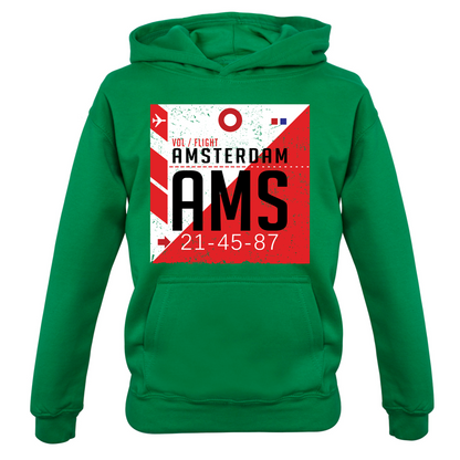 Amsterdam Airport  Kids T Shirt