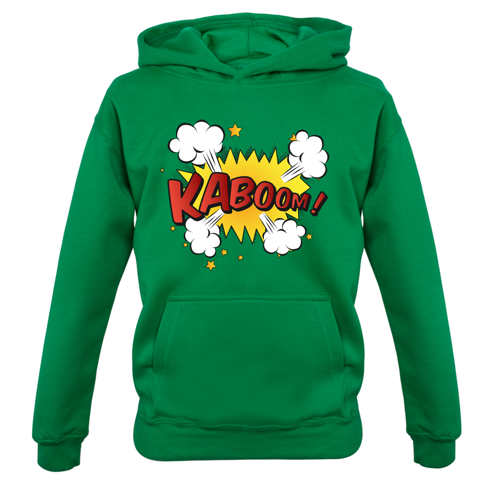 Kaboom! Word Art Kids T Shirt