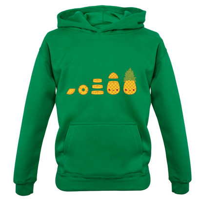 Evolution Of Pineapple Kids T Shirt