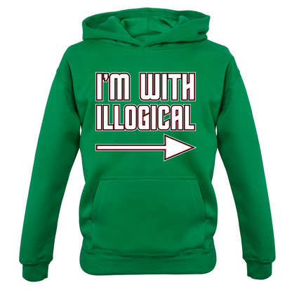 I'm With Illogical Kids T Shirt
