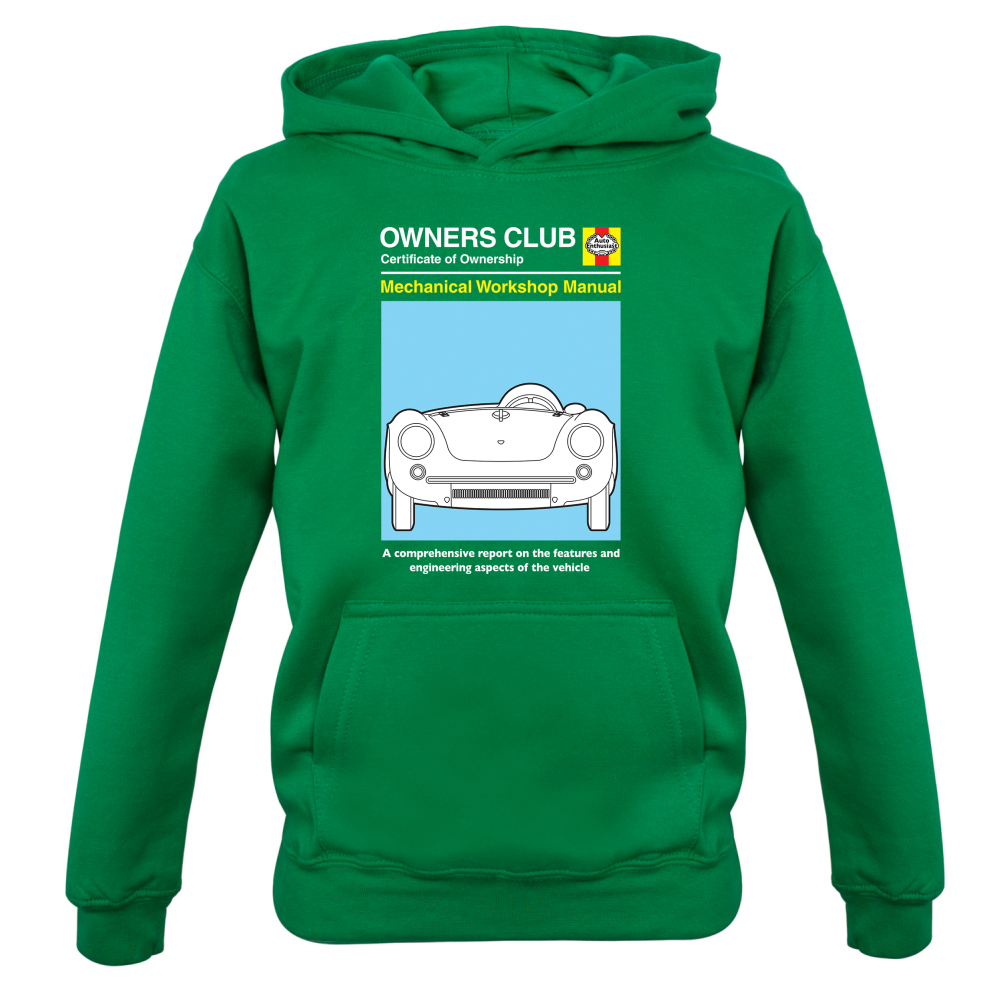 Car Owners Manual 550 Kids T Shirt