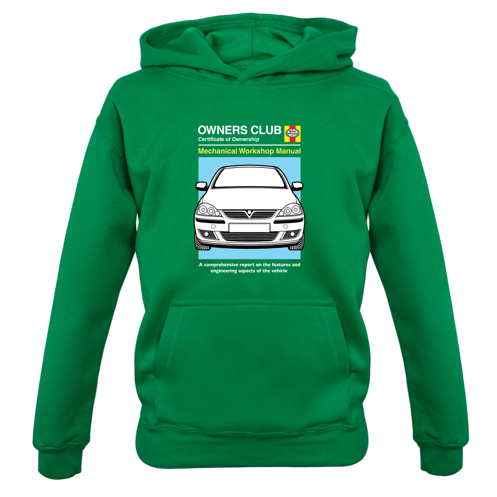 Car Owners Manual Corsa Kids T Shirt