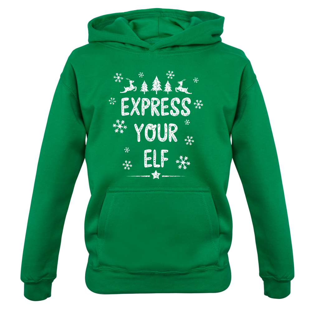 Express Your Elf Kids T Shirt