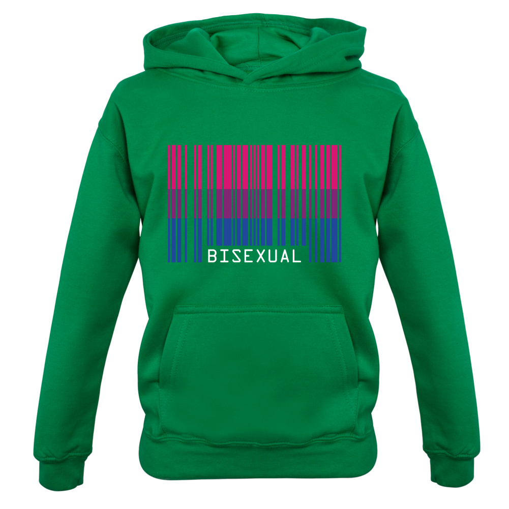 LGBT Barcode Flags - Bisexual Kids T Shirt