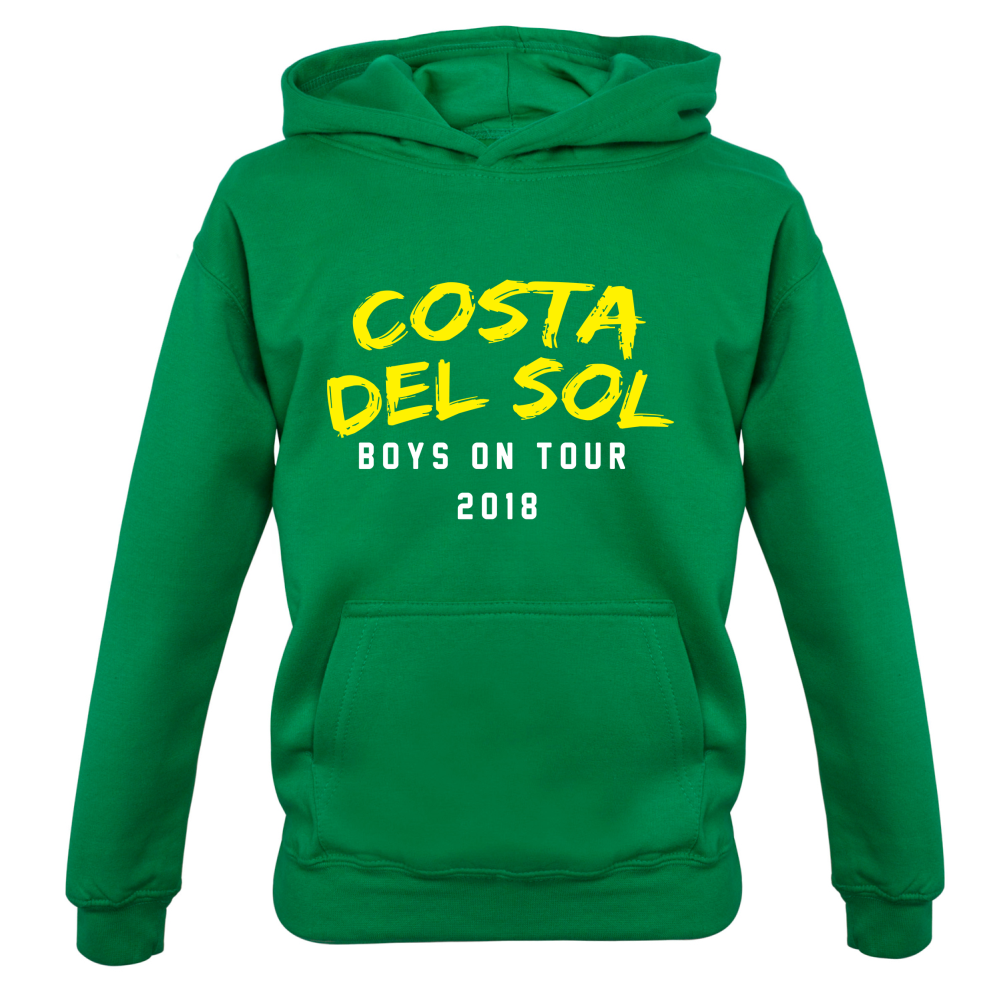 Boys On Tour Costa Del Sol Kids T Shirt