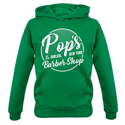Pop's Barber Shop Kids T Shirt