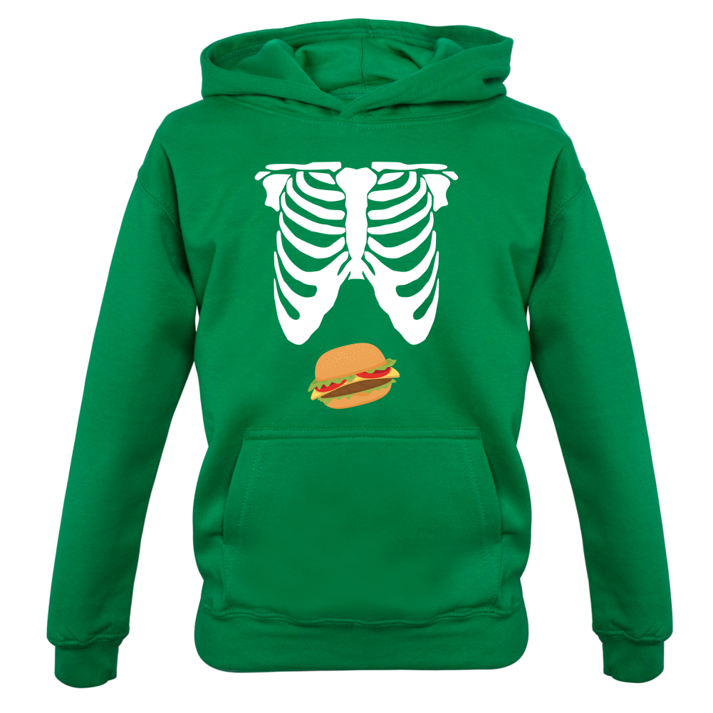 Burger Tummy Kids T Shirt