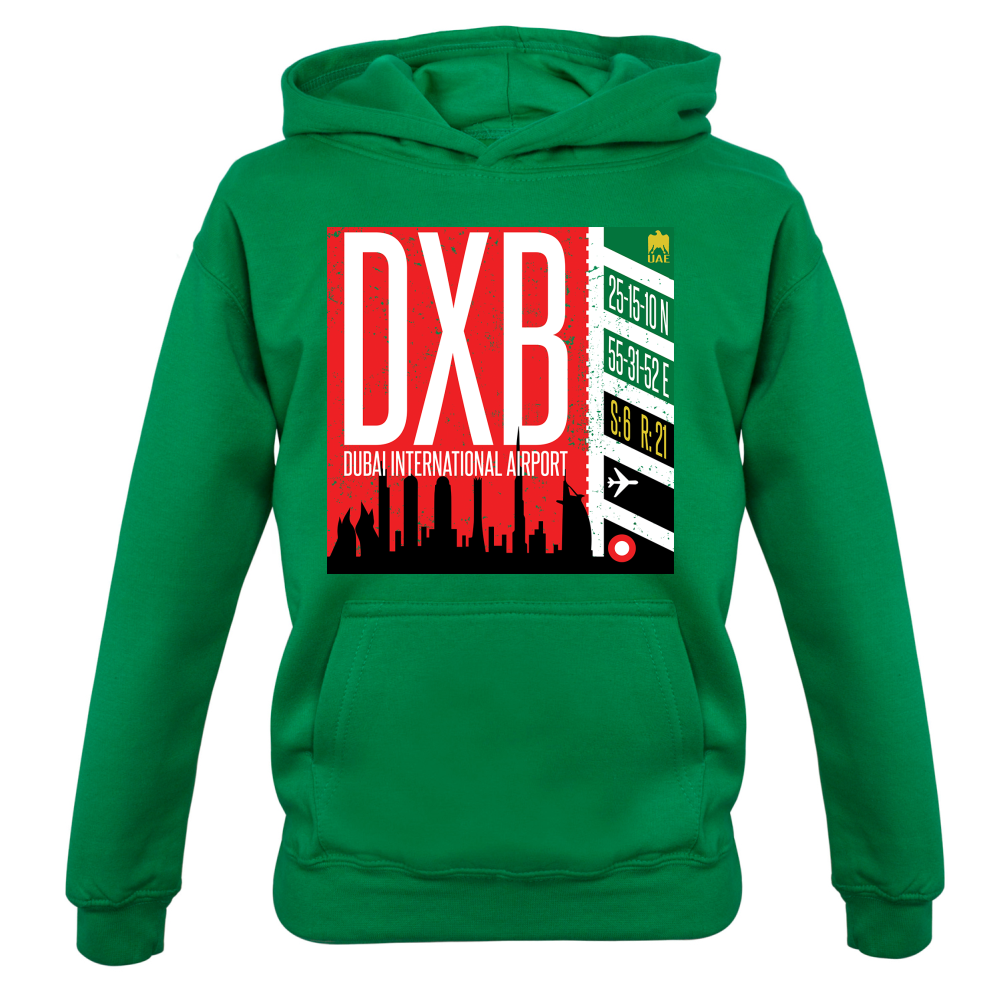 Dubai Airport Kids T Shirt