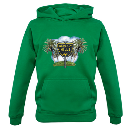 Beverly Hills Sign Kids T Shirt