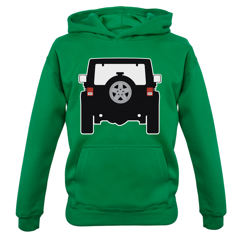 JW Black Rear Kids T Shirt