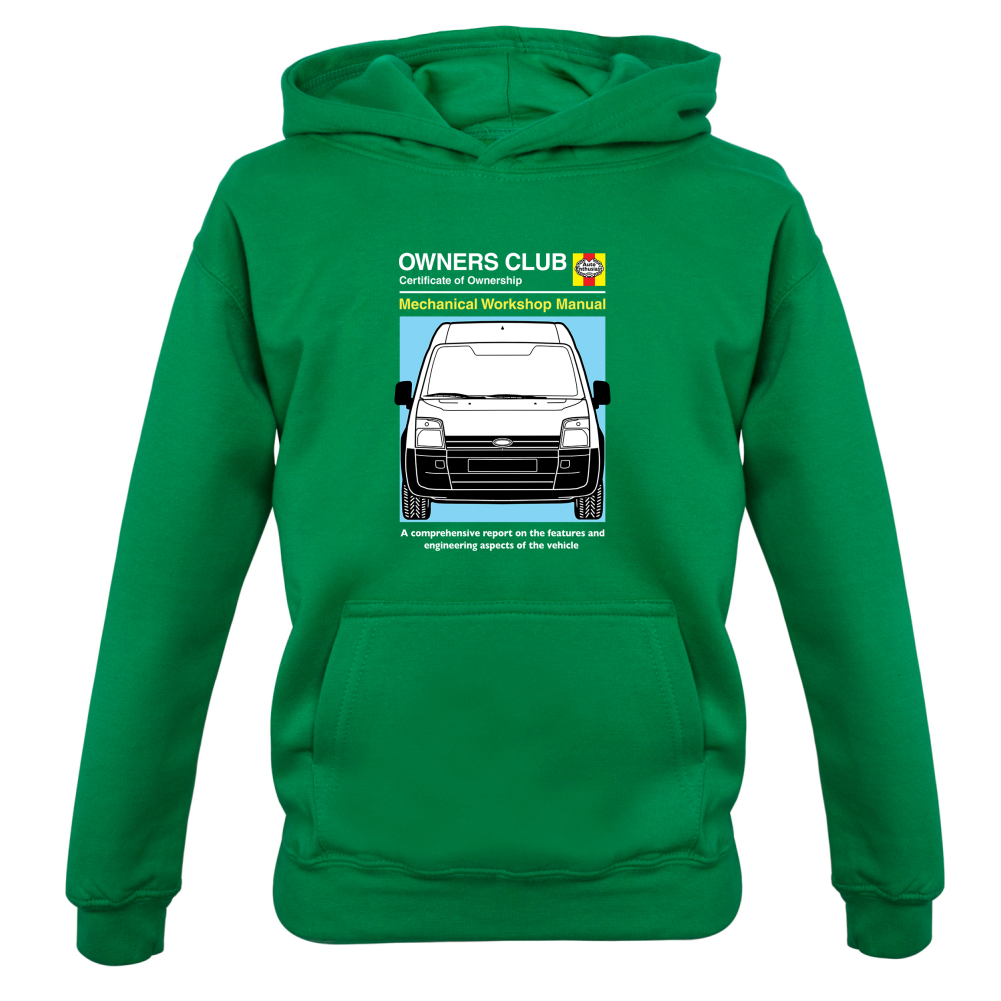 Car Owners Manual Ford Transit Kids T Shirt