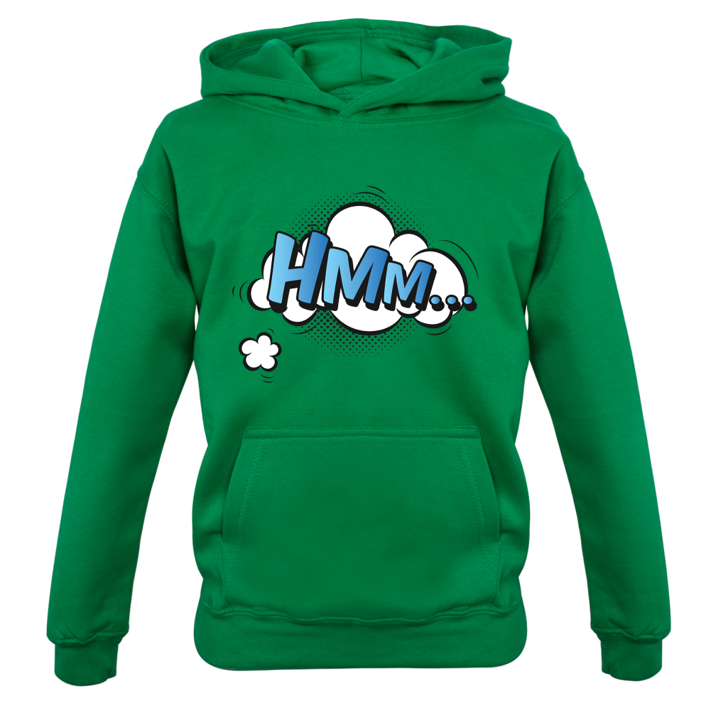 Hmm... Word Art Kids T Shirt