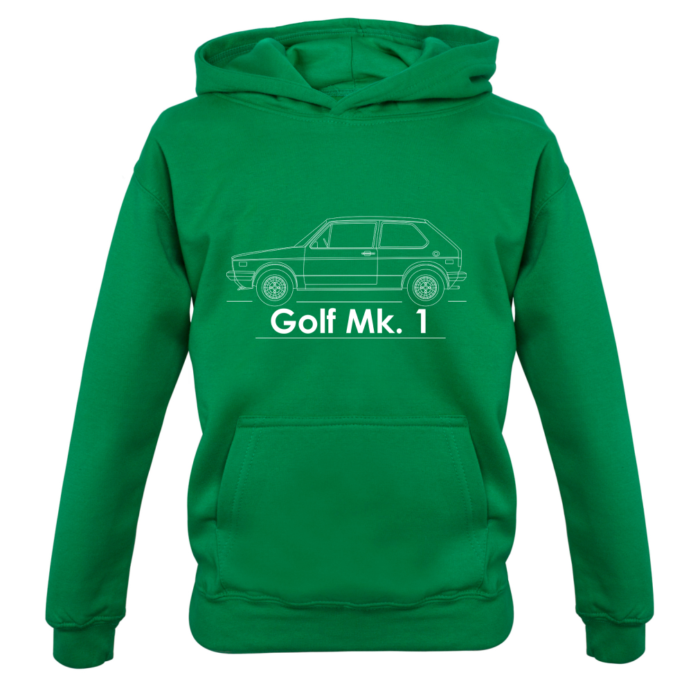 Side View Golf MK1 Kids T Shirt
