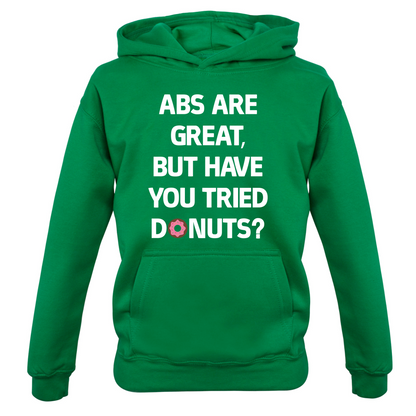 Abs Are Great, Donuts Kids T Shirt