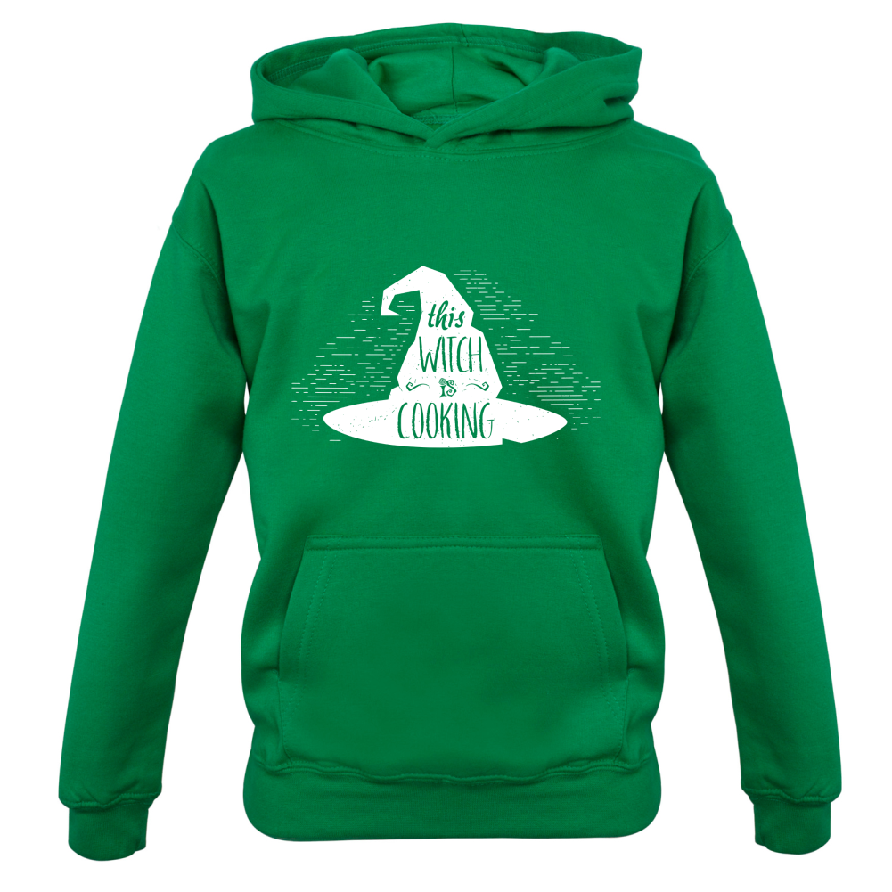 The Witch Is Cooking Kids T Shirt