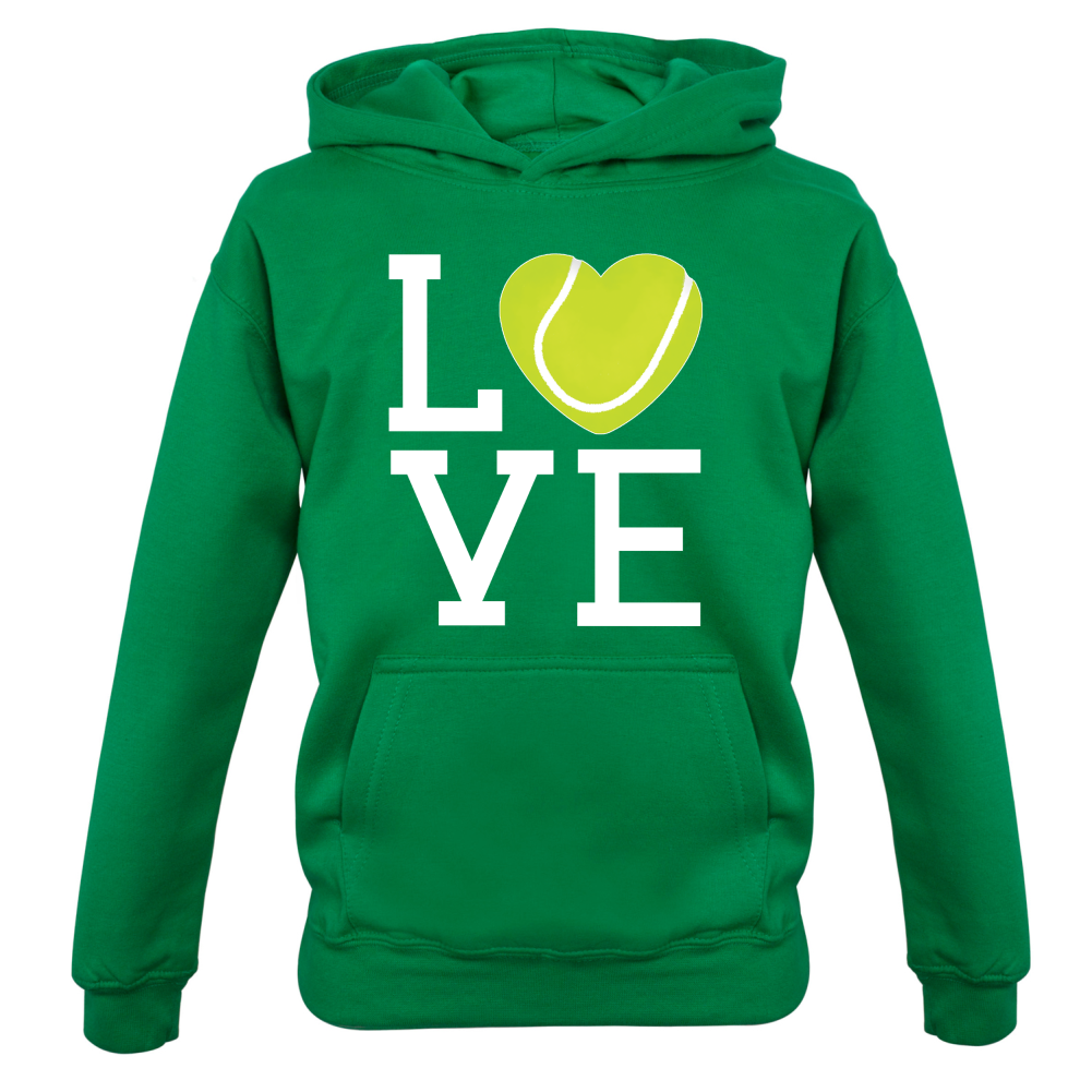 I Love Tennis Kids T Shirt