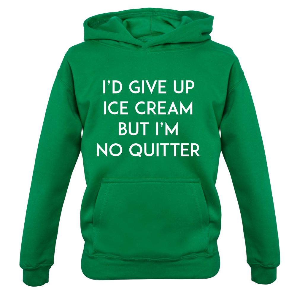I'd Give Up Ice Cream Kids T Shirt