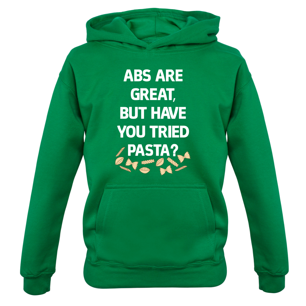 Abs Are Great, Pasta Kids T Shirt