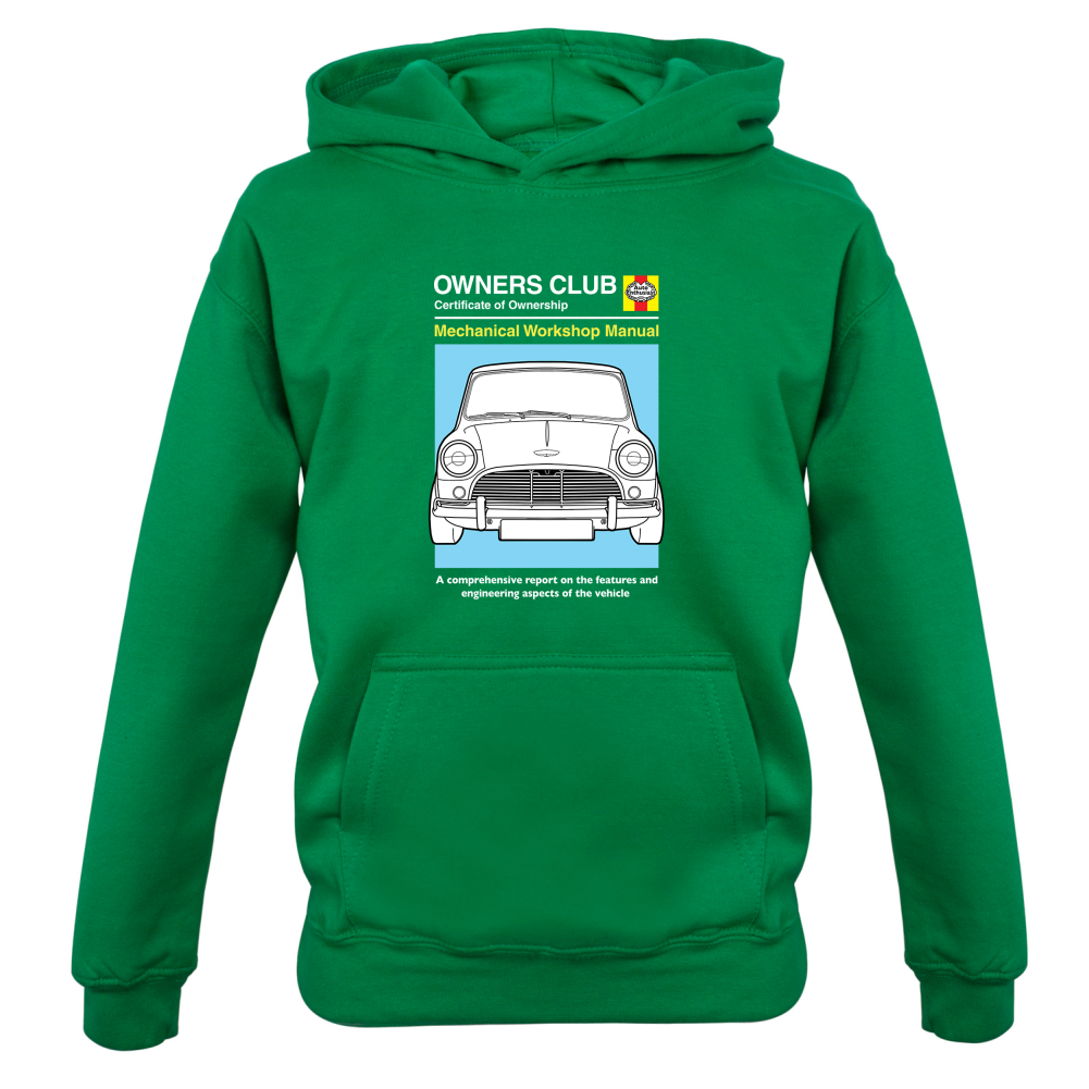 Car Owners Manual Mini Kids T Shirt
