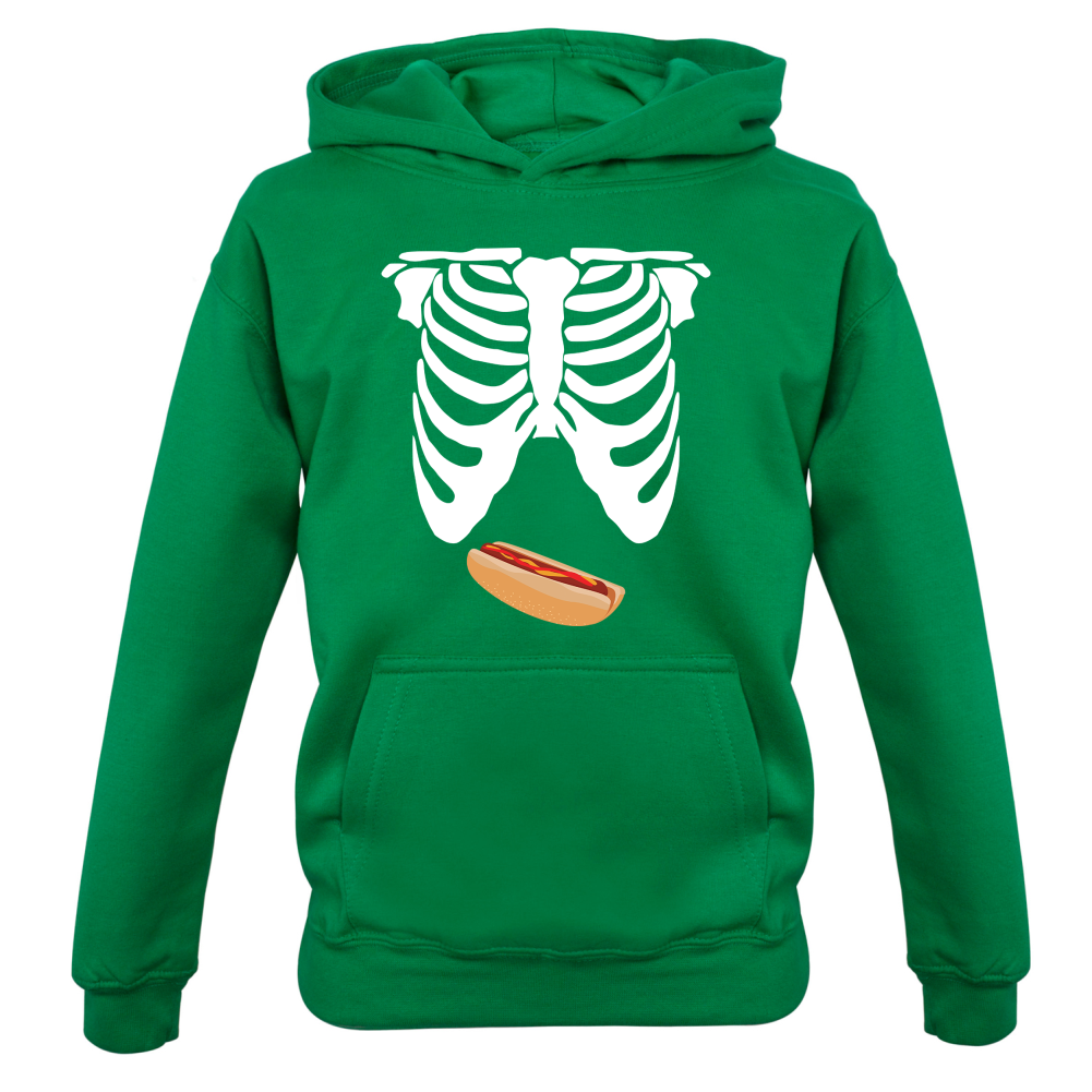 Hotdog Tummy Kids T Shirt