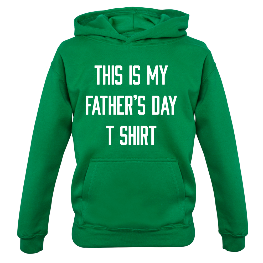 This Is My Fathers Day T Shirt Kids T Shirt