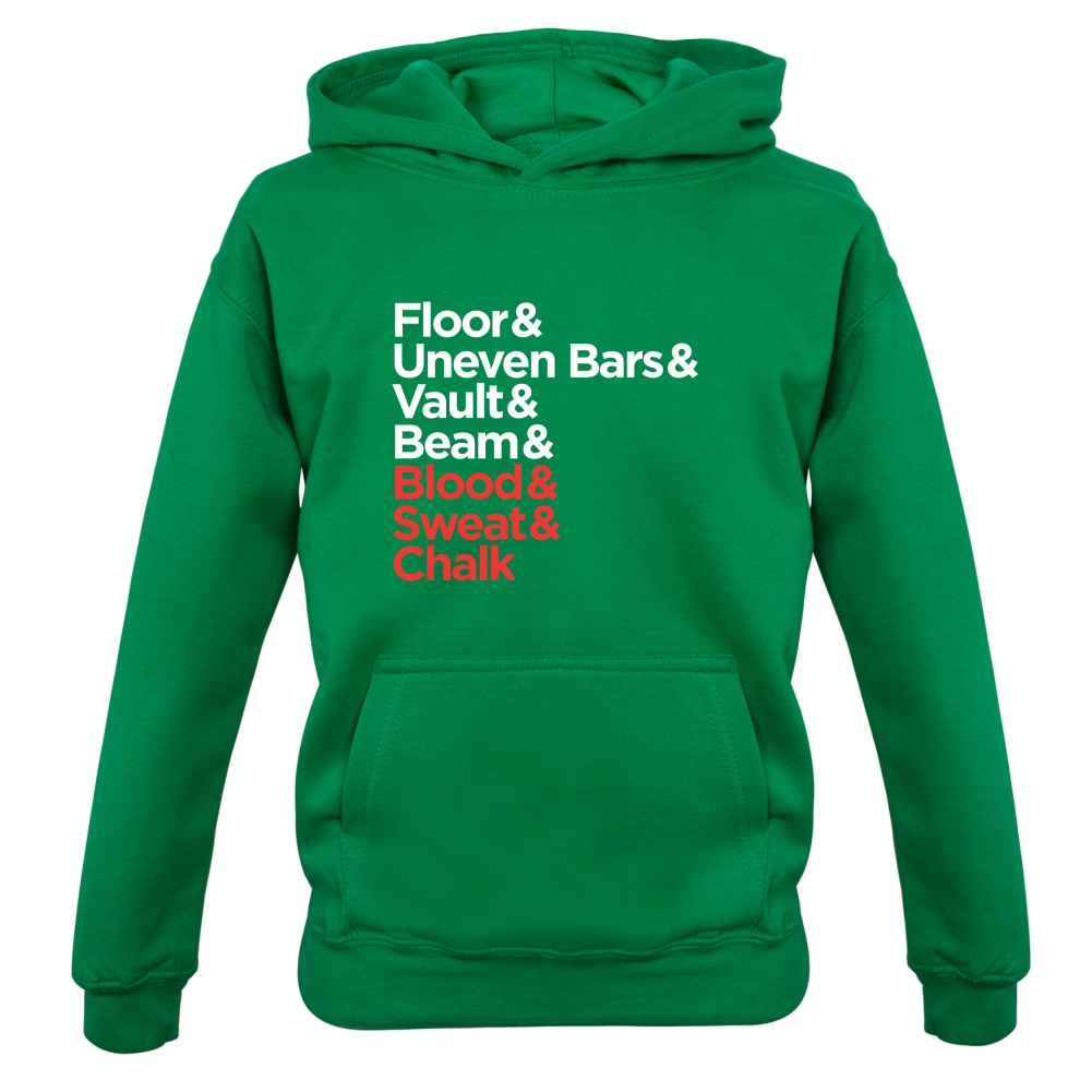 Blood Sweat And Chalk Kids T Shirt