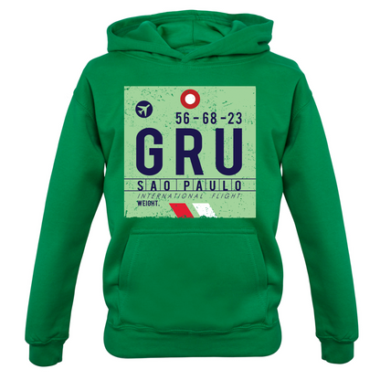 Sao Paulo Airport Kids T Shirt