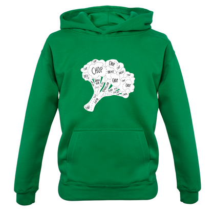 Butcher Broccoli Diagram Kids T Shirt