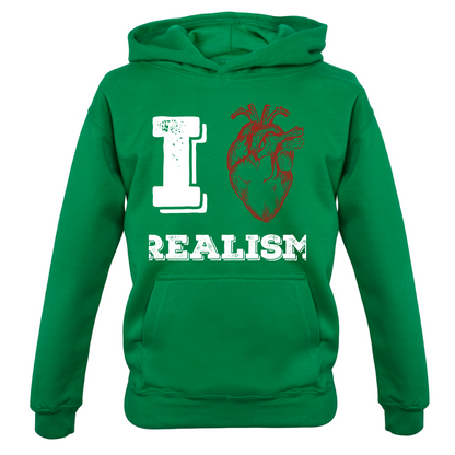 I Heart Realism Kids T Shirt