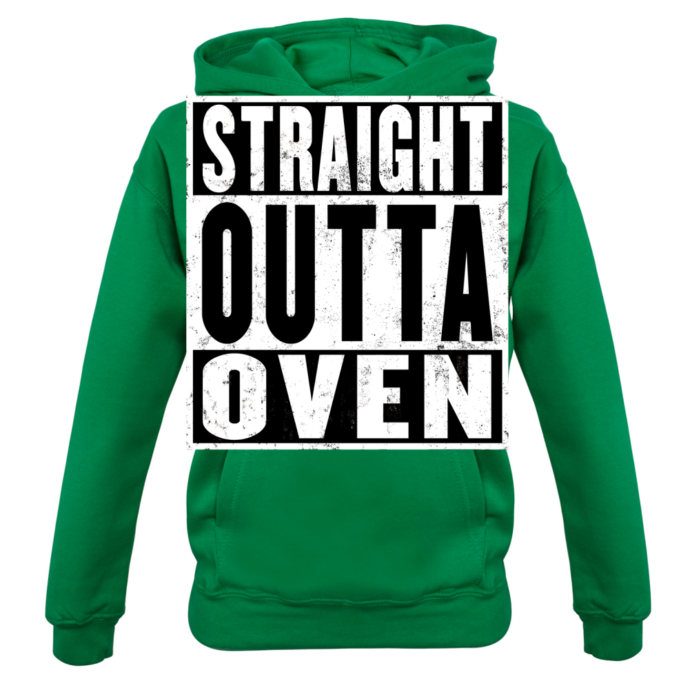 Straight Outta Oven Kids T Shirt