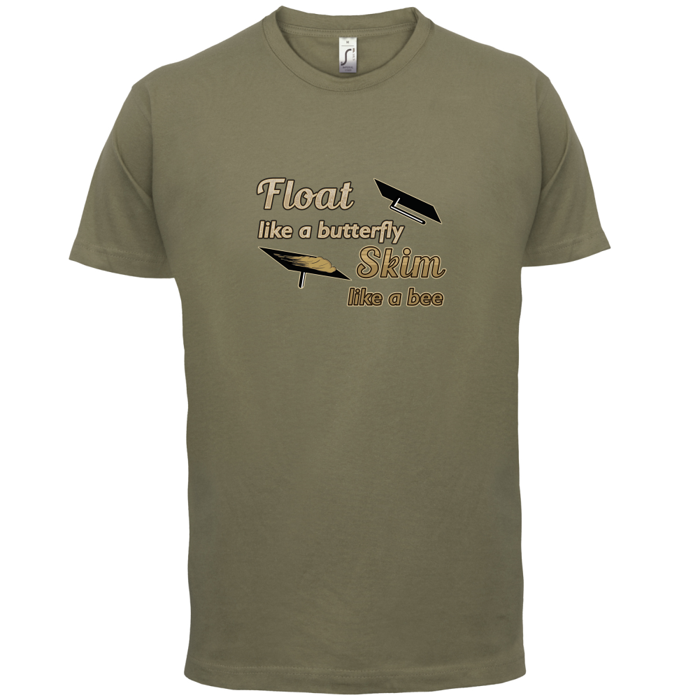 Float Like A Butterfly Skim Like A Bee T Shirt