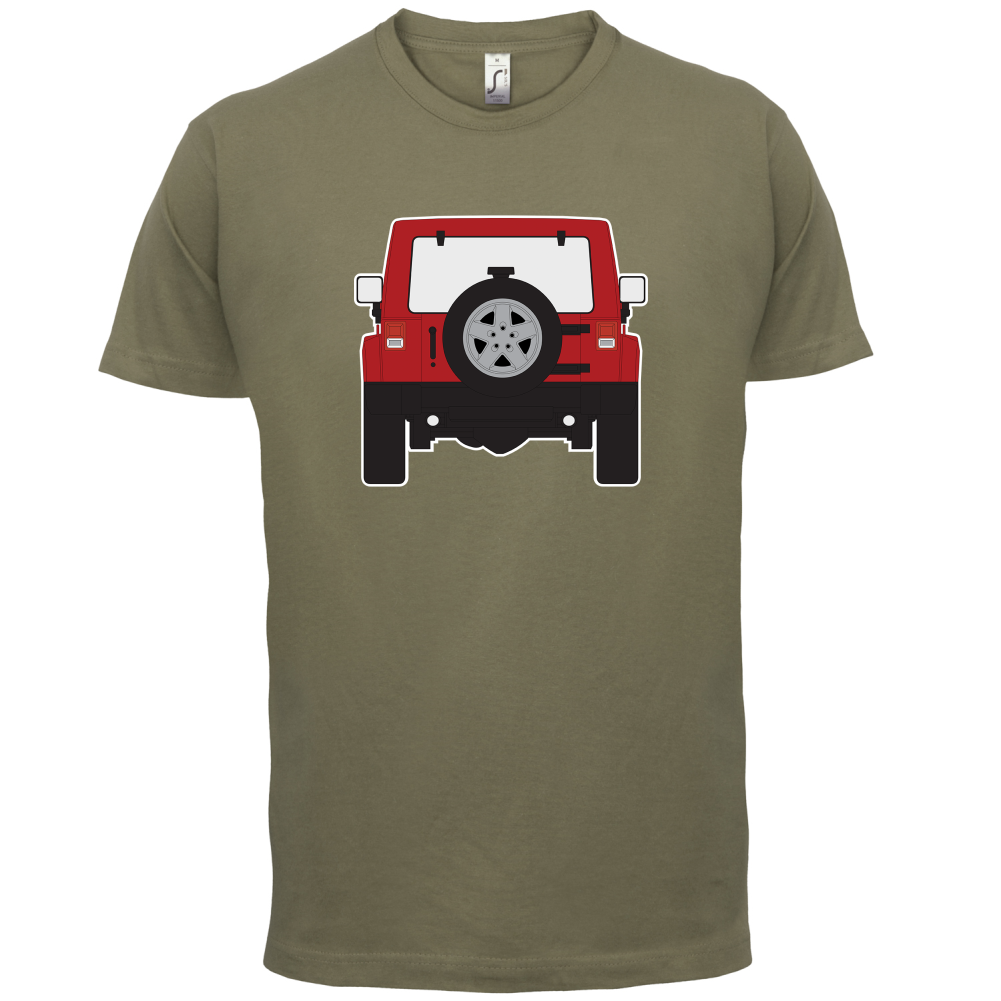 JW Rear Red T Shirt
