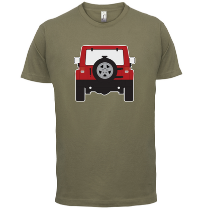 JW Rear Red T Shirt