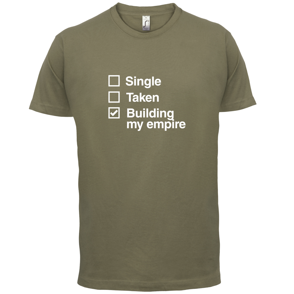 Single Taken Building Empire T Shirt
