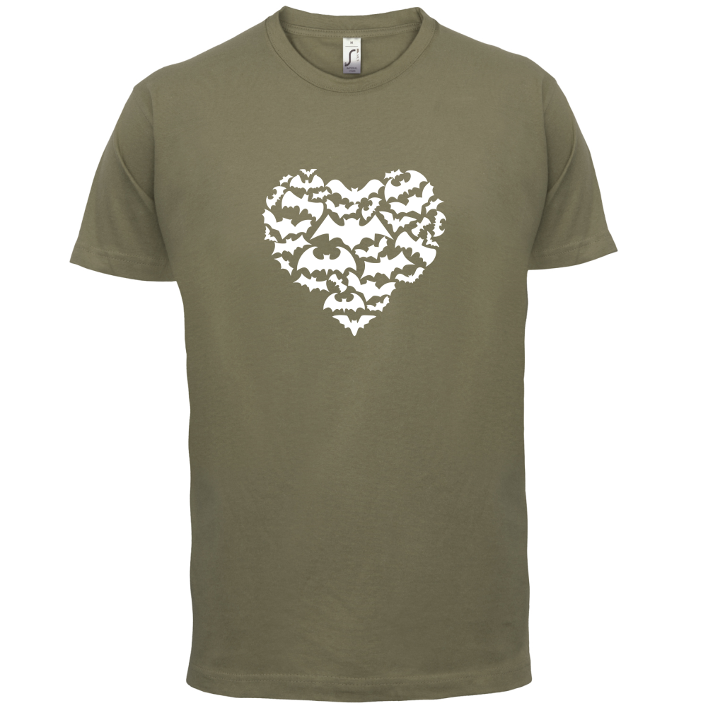 Love Heart Bats T Shirt