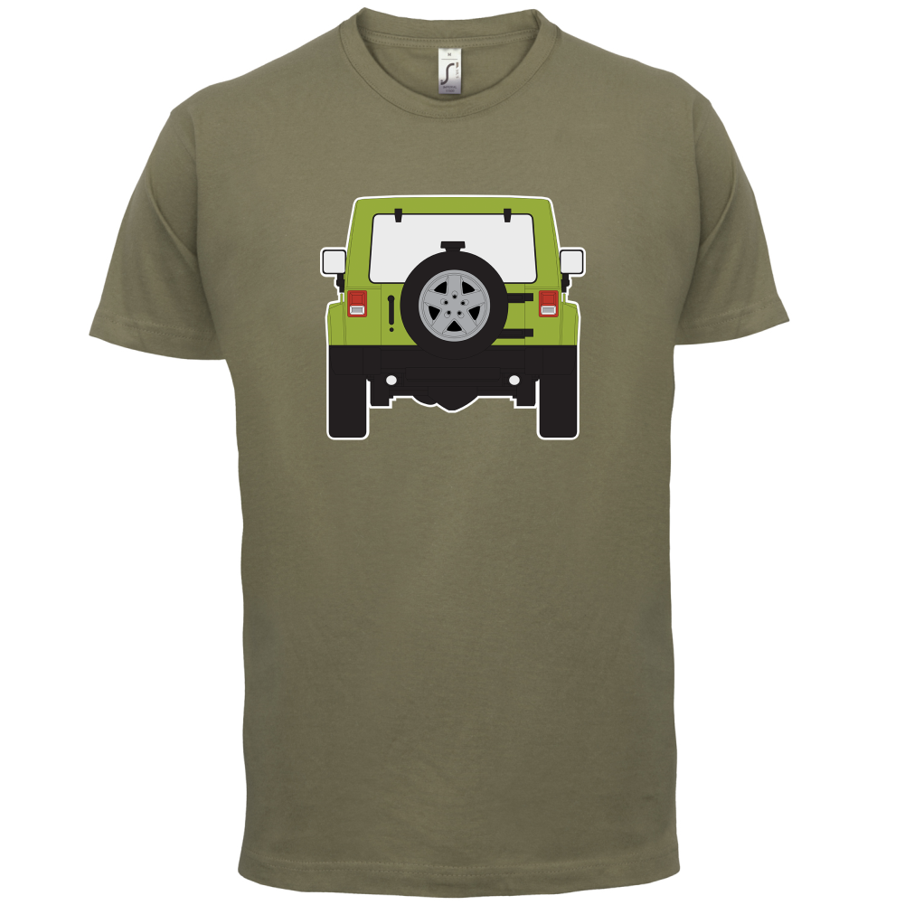 JW Rear Hyper Green T Shirt