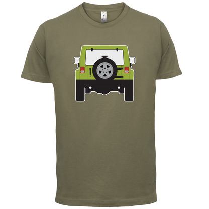 JW Rear Hyper Green T Shirt