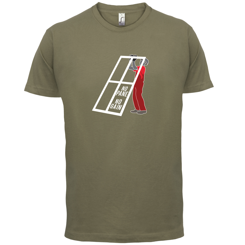 No Pane No Gain T Shirt