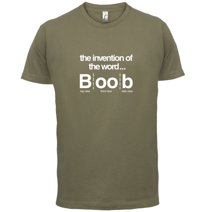 Invention Of Boob T Shirt