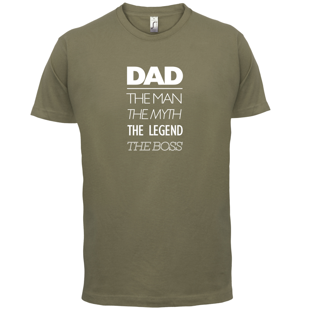 The Man The Myth The Legend The Boss T Shirt