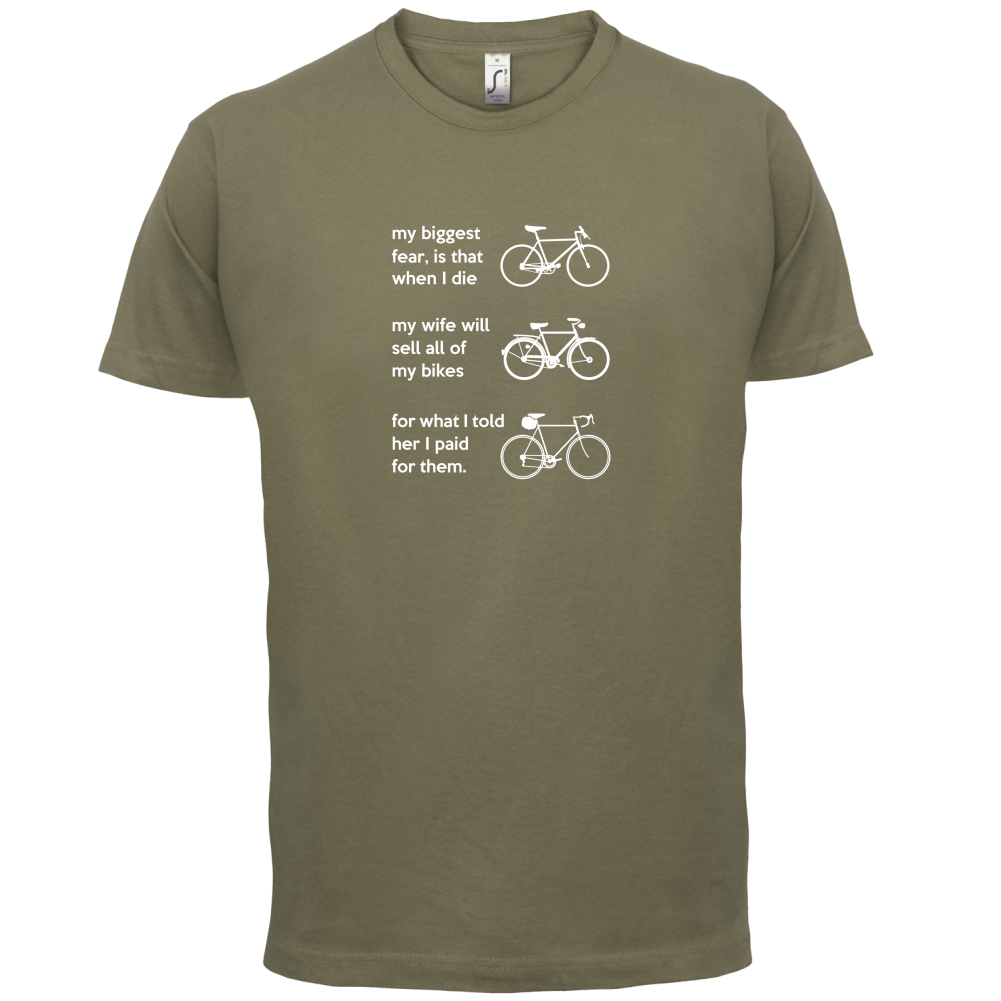 Wife Will Sell All Of My Bikes T Shirt