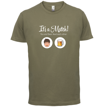 It's A Match Beer T Shirt