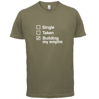 Single Taken Building Empire T Shirt