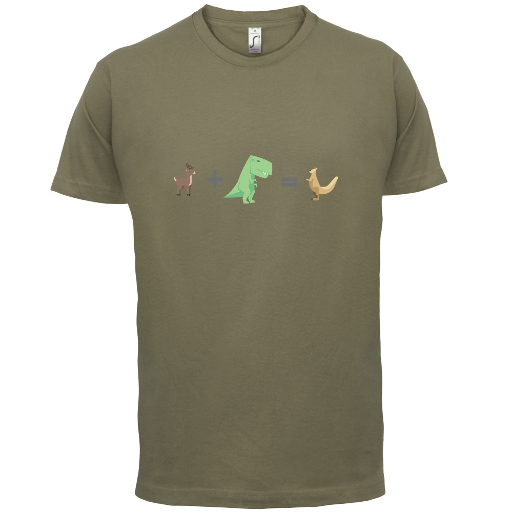 T-Rex, Deer, Kangaroo T Shirt