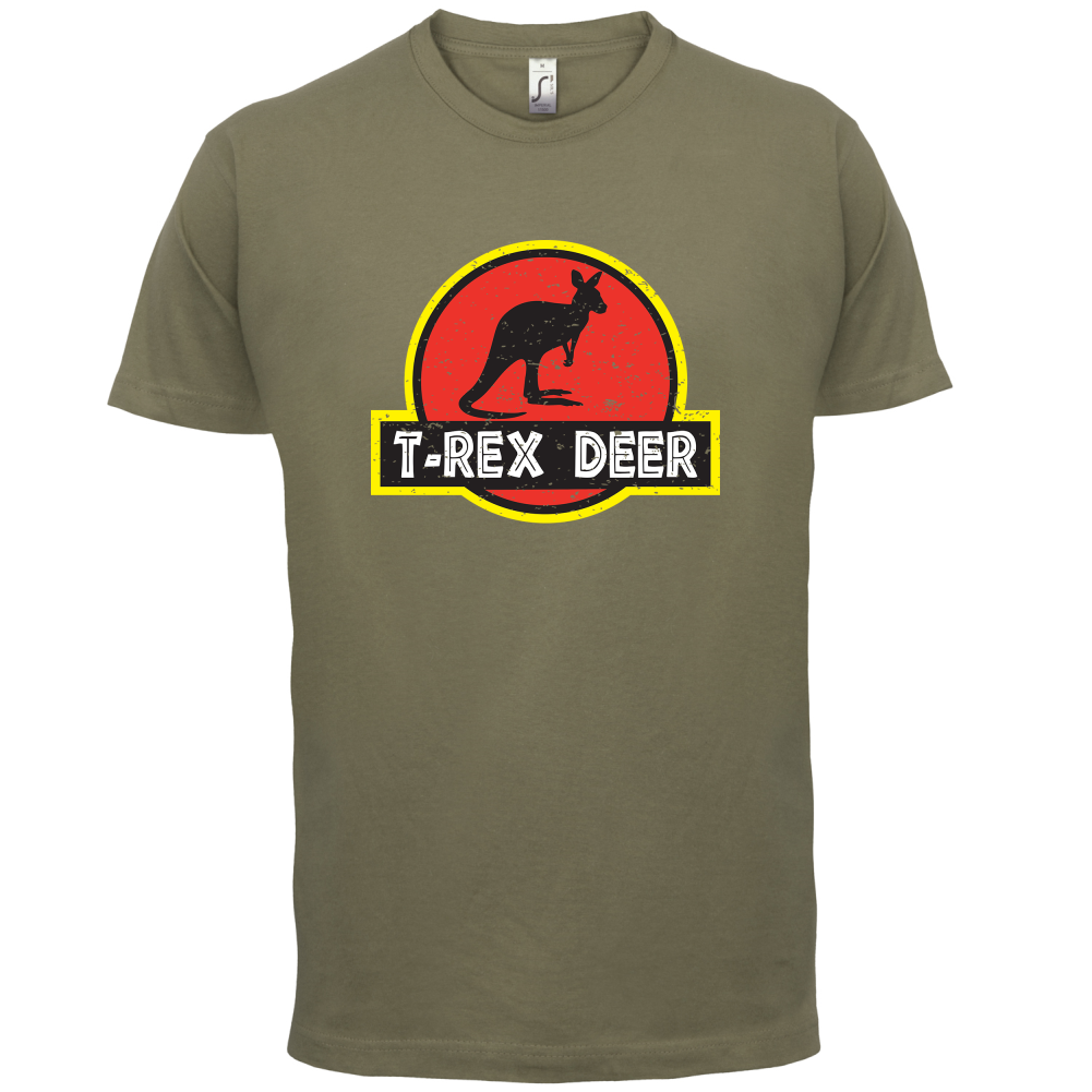 T-Rex Deer T Shirt