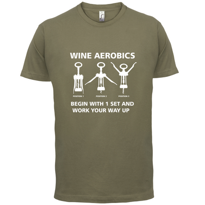 Wine Aerobics T Shirt