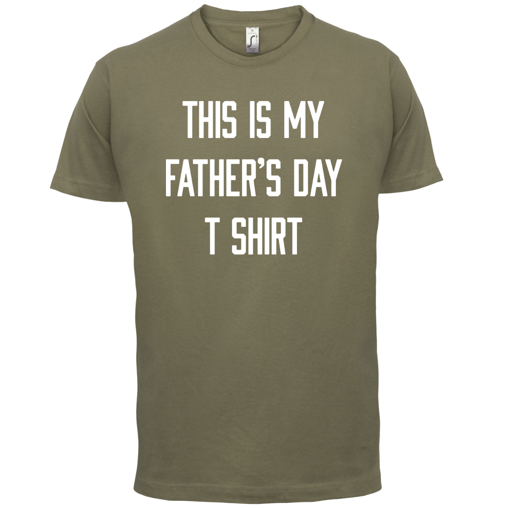 This Is My Fathers Day T Shirt T Shirt