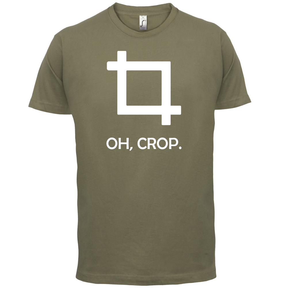 Oh, Crop T Shirt